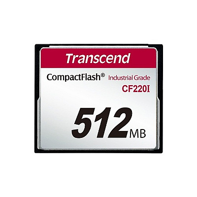 Transcend 512mb Industrial Cf Card (udma5) (TS512MCF220I)