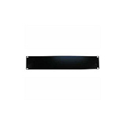 Uncommonx 2u Blank Panel (black) (BP2U)