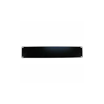 Uncommonx 2u Blank Panel (black) (BP2U)
