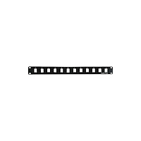 Uncommonx 1u 12-port Blank Patch Panel (BPP12PTKJ)