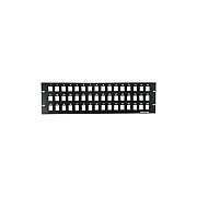 Uncommonx 4u 48-port Blank Patch Panel (BPP48PTKJ)