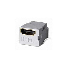Uncommonx Hdmi Keystone In-line Coupler, White (HDMICPLRWHT)