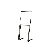 DA-Lite Screen Easel Designer Folding Blk/blk (37128)