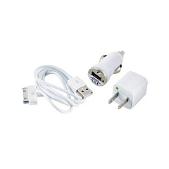 Dantona Industries White Apple Iphone 4s Charger (CELCHG30W)