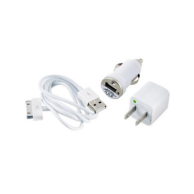 Dantona Industries White Apple Iphone 4s Charger (CELCHG30W)