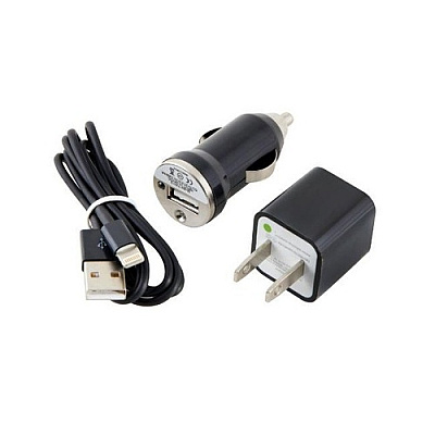 Dantona Industries Black Apple Iphone 5s Charger (CELCHG8B)