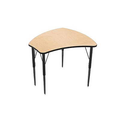 MooreCo Economy Shapes Desk (fusion Maple) (90580)