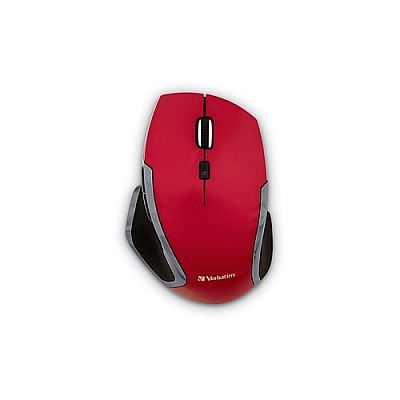 Verbatim Wireless Notebook 6-button Led Mouse,red (VER99018)