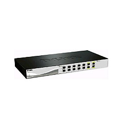 D-Link 12-port 10g Sfp+ Web Smart Switch Including 10 10g Sfp+ Ports And 2 10gbase-t/sfp+ Combo Ports (DXS121012SC)