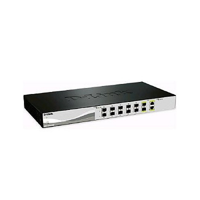 D-Link 12-port 10g Sfp+ Web Smart Switch Including 10 10g Sfp+ Ports And 2 10gbase-t/sfp+ Combo Ports (DXS121012SC)