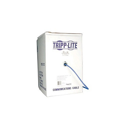 Tripp Lite 1000ft Cat5e Bulk Pvc Patch Cable Blue (N02001KBL)