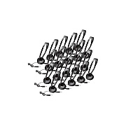 Ergoguys Califone 20 Pack Light Stereo Headphones (8200HP20L)