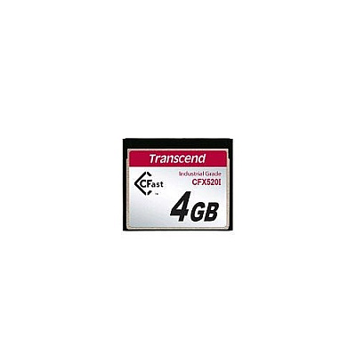 Transcend 4gb Cfast 1.1 Sata Ii, Slc, 24-pin (TS4GCFX520I)
