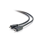 C2G 10ft Usb Cable - Type-c To Micro-b Black (28852)