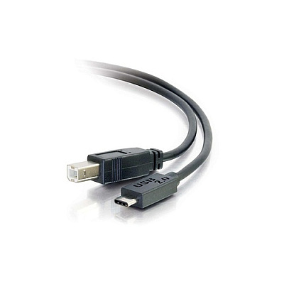 C2G 12ft Usb Cable - Type-c To Usb-b Black (28861)