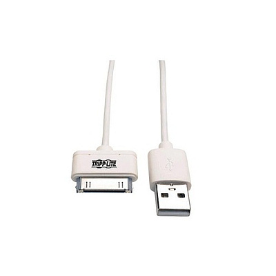 Tripp Lite 3ft Usb Charge/sync Cable 30-pin Dock 1m (M110003WH)