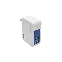 Tripp Lite 2-port Usb Wall/travel Charger 5v 3.4a (U280002W12)