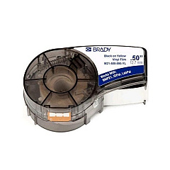 Bridgetek Solutions Cart M21 B595 0.5inx21ft Blk/yel Hf (M21500595YL)
