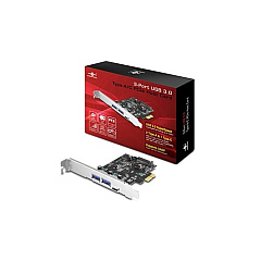 Vantec 3-port Usb 3.0 Type A/c Pcie Host Card (UGTPC331AC)