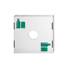 Fellowes Waste-recycling Bin Lids - Bottles/cans (7320401)