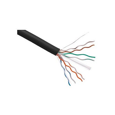 Axiom Cat6 Bulk Cable 1000ft-black (C6BCSK1000AX)