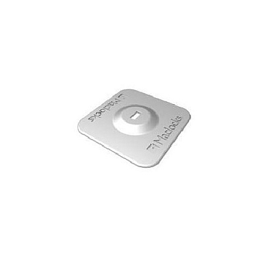 Compulocks Universal Vhb Adhesive Security Plate Silver (TBRPLT)