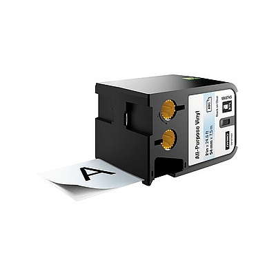 DYMO 54 Mmall-purpose Vinyl, Black On Clear (1868745)