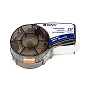 Bridgetek Solutions Cart M21 B595 0.75inx21ft Blk/wht Hf (M21750595WT)