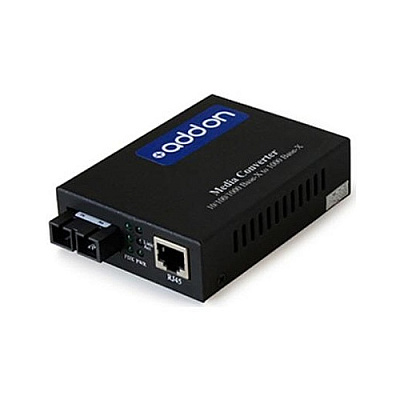 Add-On 1gbs 1 Rj-45 To 1 Sc Media Converter (ADDGMCP50MXSC)