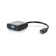 C2G Usb 3.1 Usb-c To Vga Adapter-black (29471)