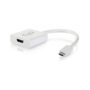 C2G Usb 3.1 Usb-c To Hdmi A/v Adapter-white (29475)