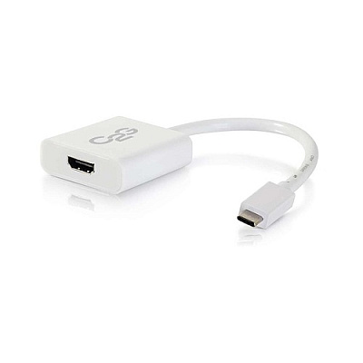 C2G Usb 3.1 Usb-c To Hdmi A/v Adapter-white (29475)