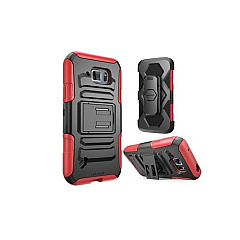 I Blason Galaxy S6 Active Prime Case - Red (S6ACTPRIMERED)