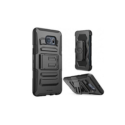 I Blason Galaxy S6 Edge+ Prime Case - Black (S6EPPRIMEBK)