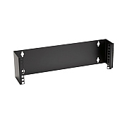 Black Box Wallmount Bracket - 3u, 19"w, 4"d, M5 Square Holes, Gsa, Taa (JPM053R2)