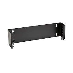 Black Box Wallmount Bracket - 3u, 19"w, 4"d, M5 Square Holes, Gsa, Taa (JPM053R2)