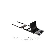 Black Box 19" Lcd Console Drawer With 16-port Catx Kvm Switch, Gsa, Taa (KVT419A16CATX)