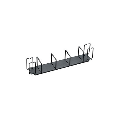 Black Box Horizontal It Rackmount Cable Manager - 2u, 19, Single-sided, Black, Gsa, Taa (RM091)
