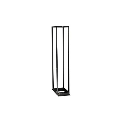 Black Box Aluminum Distribution Rack - 58u, 4-post Rack, 20.3w X 40d, 12-24 Mounting, Black, 1000-lb. Capacity, Taa (RM254A)