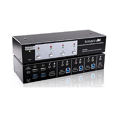 Smartavi 3 Port Hdmi/usb3.0 Switch (HKMPROS)
