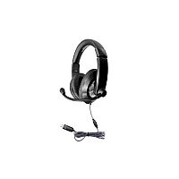 Hamiltonbuhl Smart-trek Deluxe Stereo Usb Headset (ST2BKU)