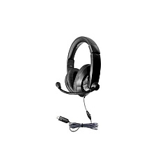 Hamiltonbuhl Smart-trek Deluxe Stereo Usb Headset (ST2BKU)