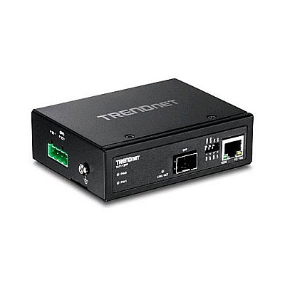 Trendnet Hardened Industrial 100/1000base-t To Sfp Media Converter (TIF11SFP)