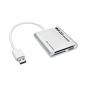 Tripp Lite Usb Multi Drive Memory Reader Aluminum (U352000MDAL)