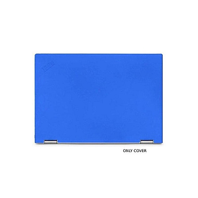 Ipearl Blue Mcover Case With Logo Print (MCOVERLNX380LBLU)