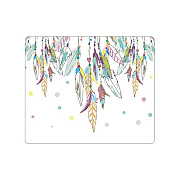 Centon Electronics Otm Hipster Prints White Mouse Pad, Drea (OPMPV1WMHIP09)