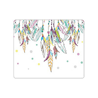 Centon Electronics Otm Hipster Prints White Mouse Pad, Drea (OPMPV1WMHIP09)