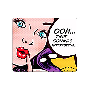 Centon Electronics Otm Pop Prints White Mouse Pad, Vixen Ve (OPMPV1WMPOP02)