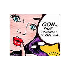 Centon Electronics Otm Pop Prints White Mouse Pad, Vixen Ve (OPMPV1WMPOP02)