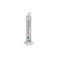 Compulocks Vesa Brandable Floor Stand White (140W)